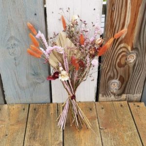 Bouquet de fleurs séchées