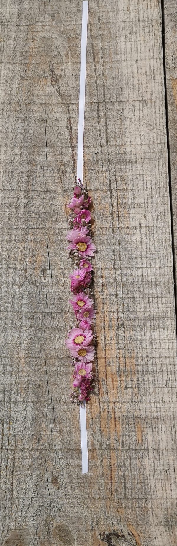 Bracelet de fleurs séchées
