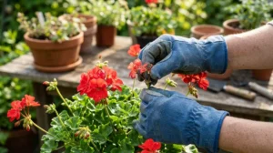 comment entretenir des geranium