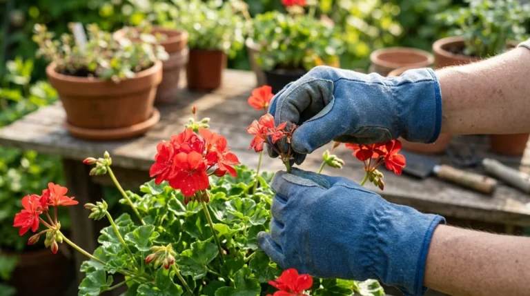 comment entretenir des geranium