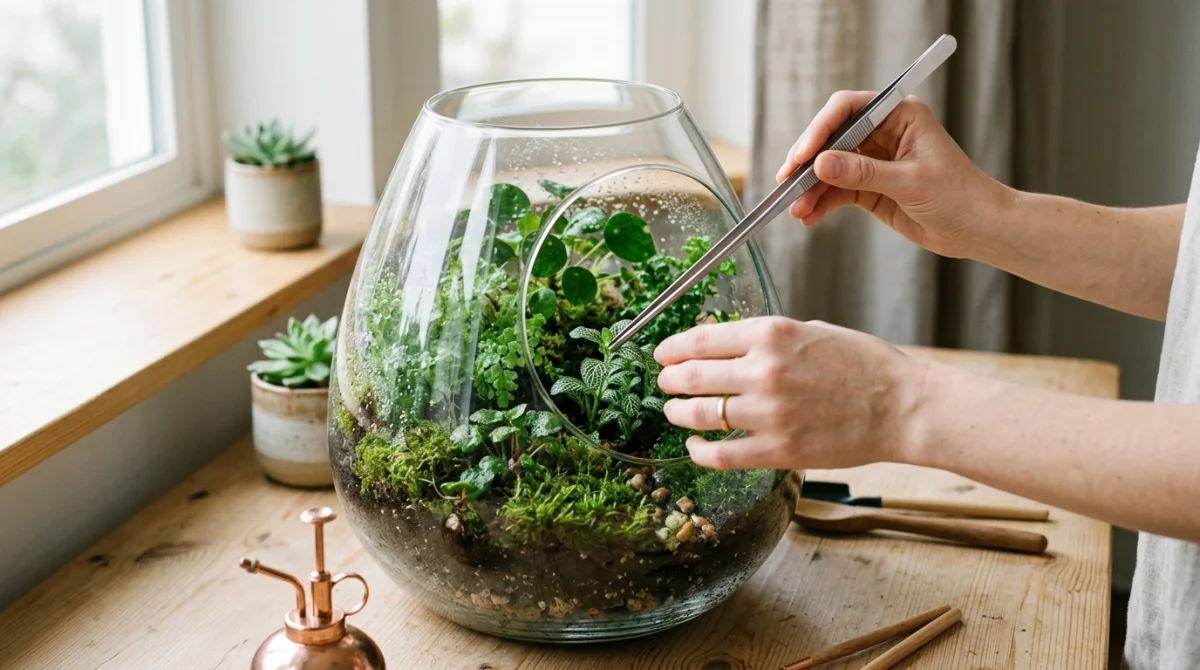 comment entretenir un terrarium