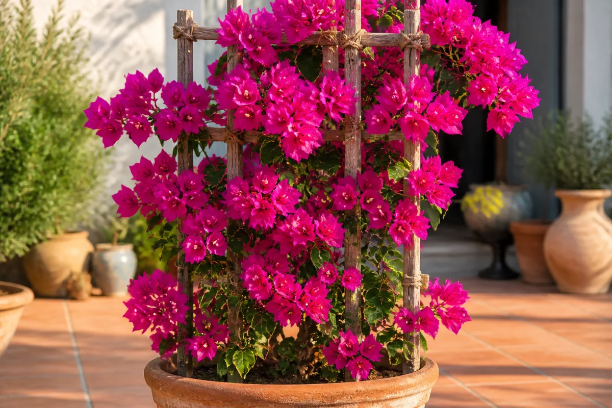 comment entretenir un bougainvilliers en pot